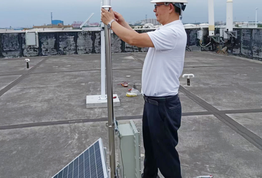 油庫氣象監測及雷電預警系統